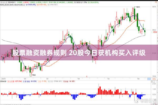 股票融资融券规则 20股今日获机构买入评级